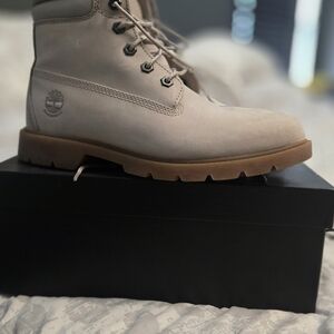 Timberland Women's Light Gray Ankle Boots